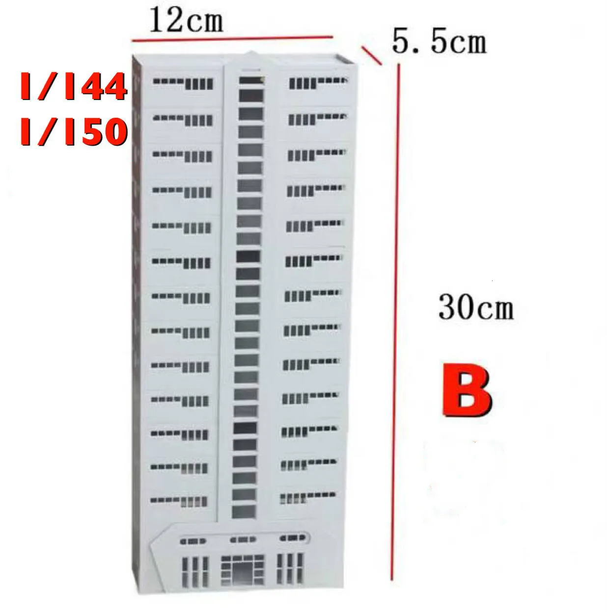 1:1501:100 Proportion Resin Model Simulation Building Office Building Model Room Scene Layout Props Sand Table Model