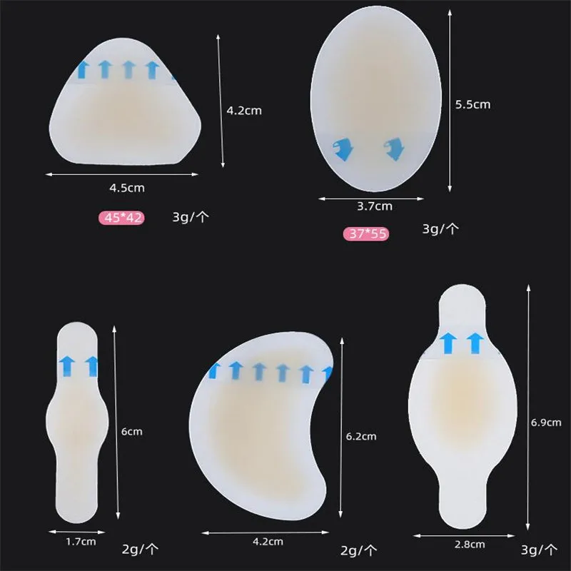 Shoe Repair Patches Shoe Repair Patch Shoe Repair Stickers Shoe Stickers Shoe Anti Slip Stickers 10PCS Gel Shoes Stickers Soft Hydrocolloid Pads Relief Pain Blisters Bunions Corns Calluses Friction Pressure Spots Heel Pain
