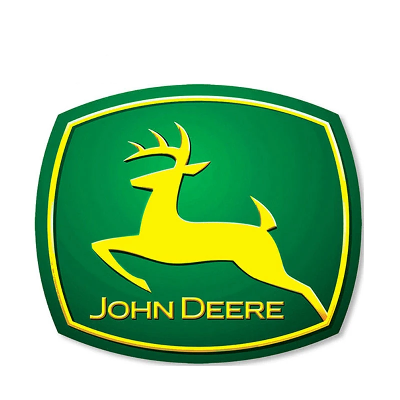 

Car Stickers for JOHN DEERE Farm Tractor Gator AUTO MOTO Skate Decal Fuel Tank Cap Cover Scratches Waterproof Vinyl,15cm*13cm
