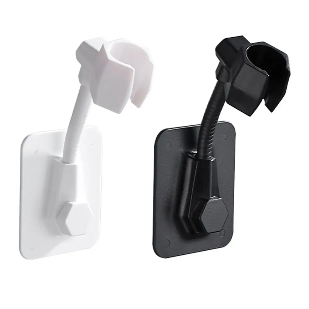 

360 Degree Adjustable Shower Adjusting Bracket Bathroom Shower Head Holder Wall Mounted Hand Shower Holder Fixing Stand Holder