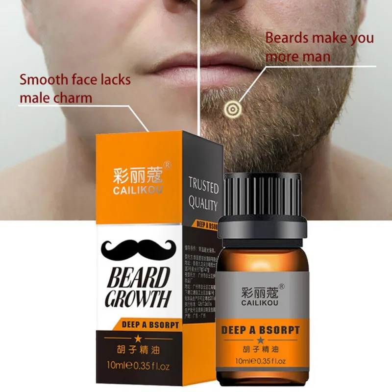 Мужской рост бороды Эфирное Масло Питание против сушки анти-вилка Борода Усы Уход масло