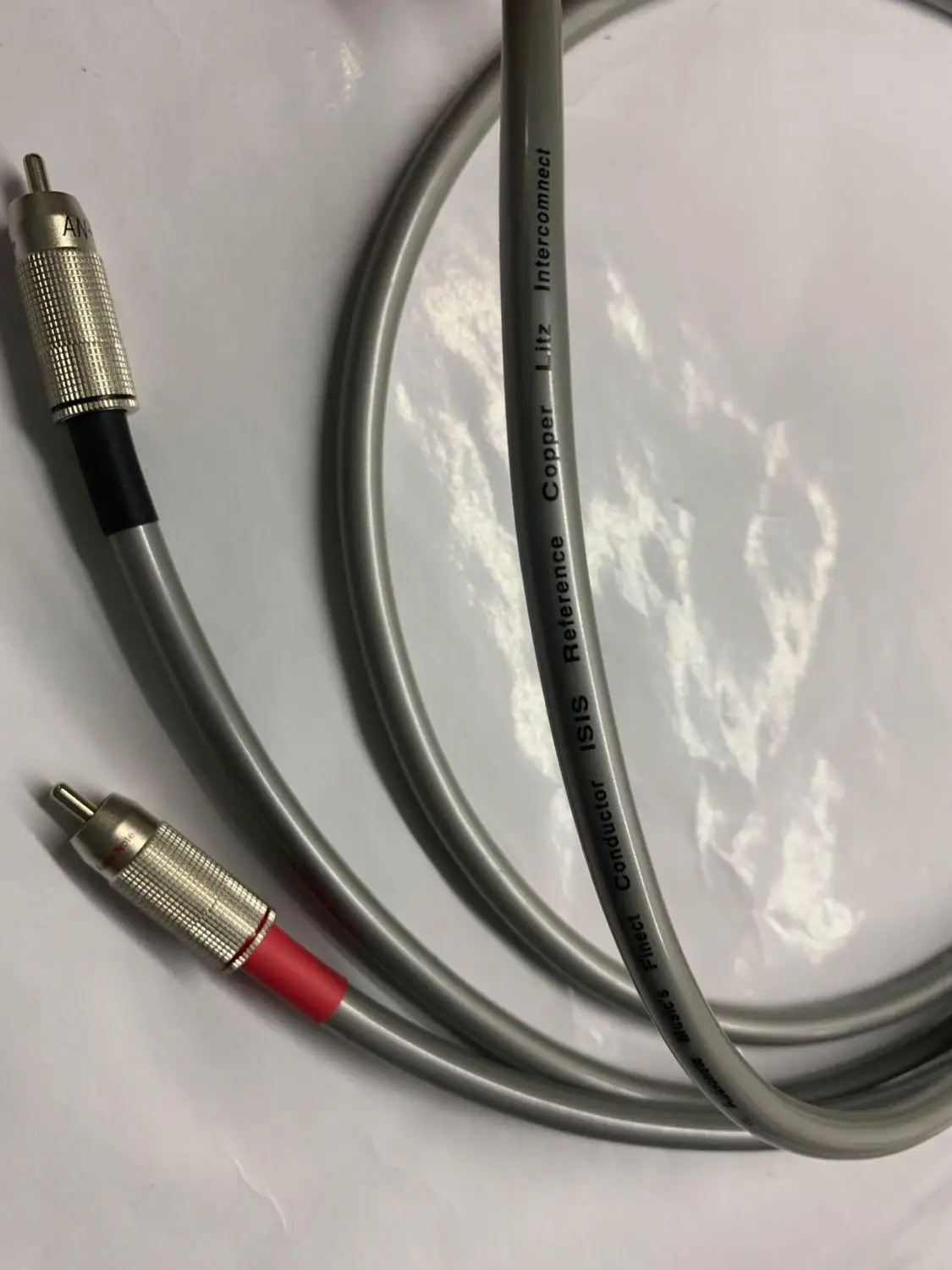 Аудиокабель Hifi audio Note AN Vx Solid Core 99.99% чистого серебра соединительный кабель RCA 1 5