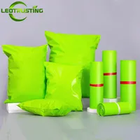 Thick Fruit Green Poly Mailer Adhesive Envelope Bag Plastic Mailing Clothing Dress Gift Box Jacket Child Toys Packaging Pouches 1