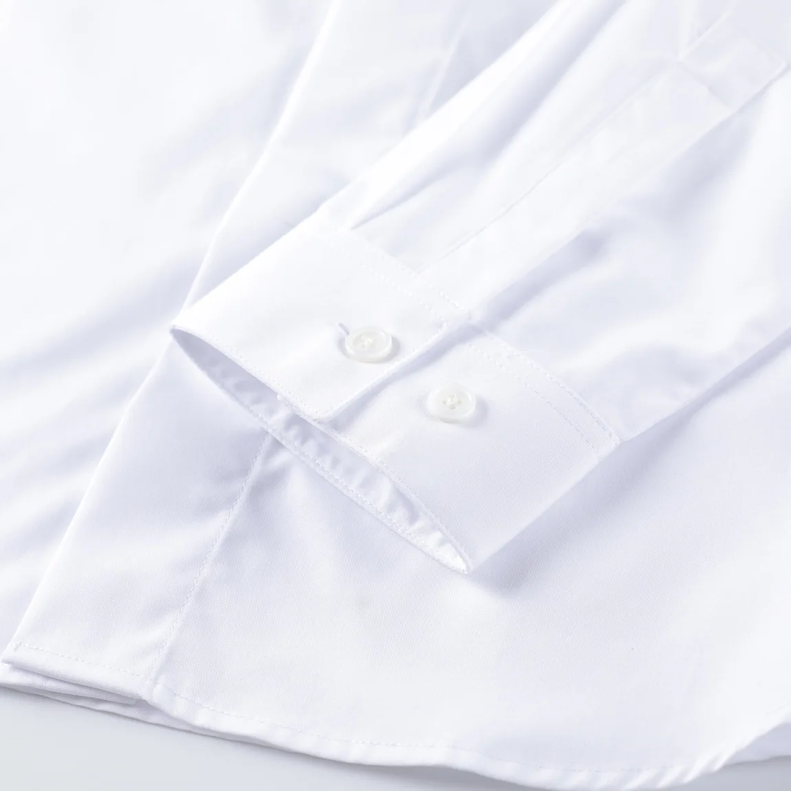 Рубашка из чистого хлопка для мужчин,, длинный рукав, тонкая, Chemise homme, однотонная, брендовая, деловая, мужская, рубашка, плюс размер, черно-белая одежда