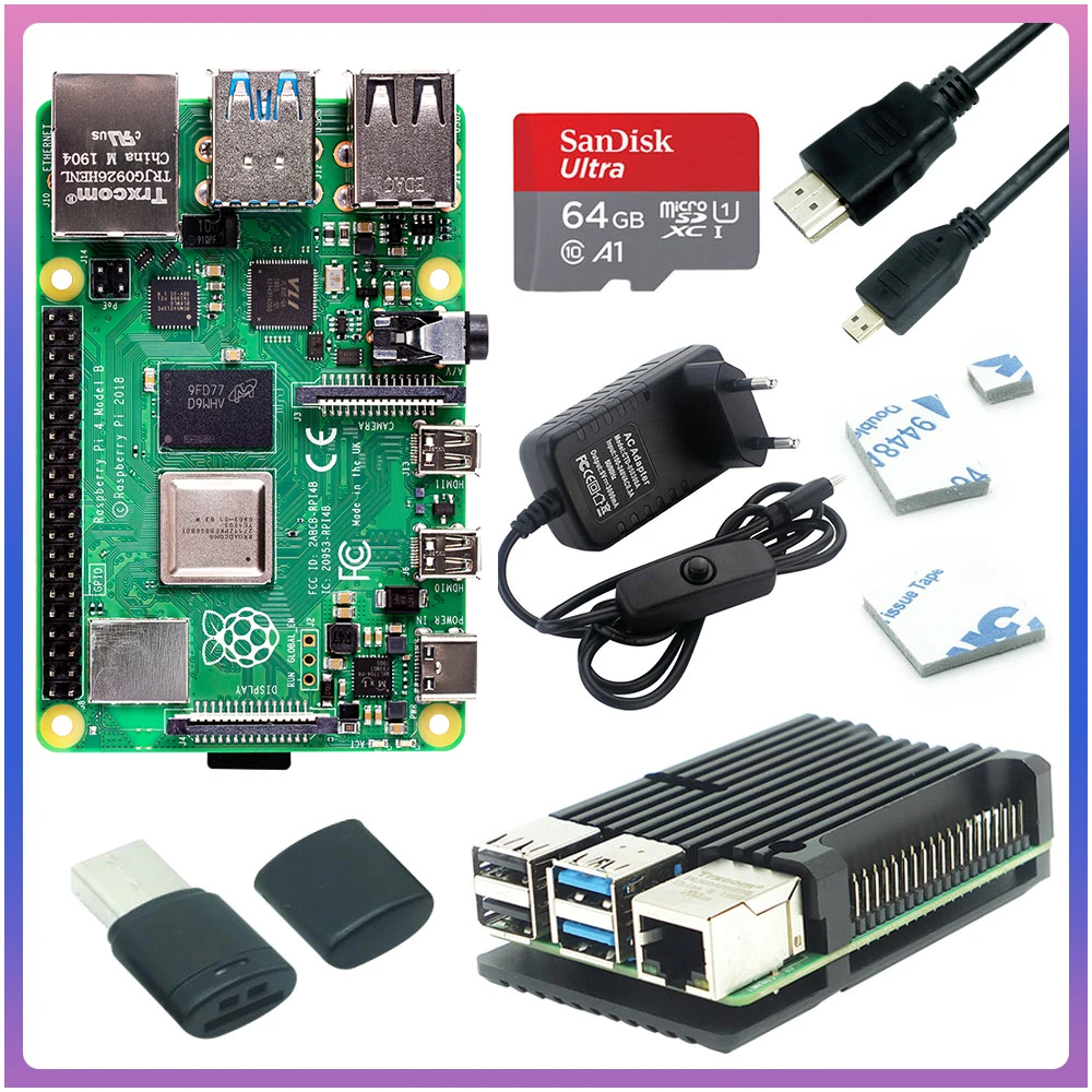 希少】RaspberryPi4 B 4GB 6個セット-