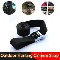 Outdoor waterproof camera fixing strap used for hunting trail camera security trap game camera  used for forest wildlife camera 1