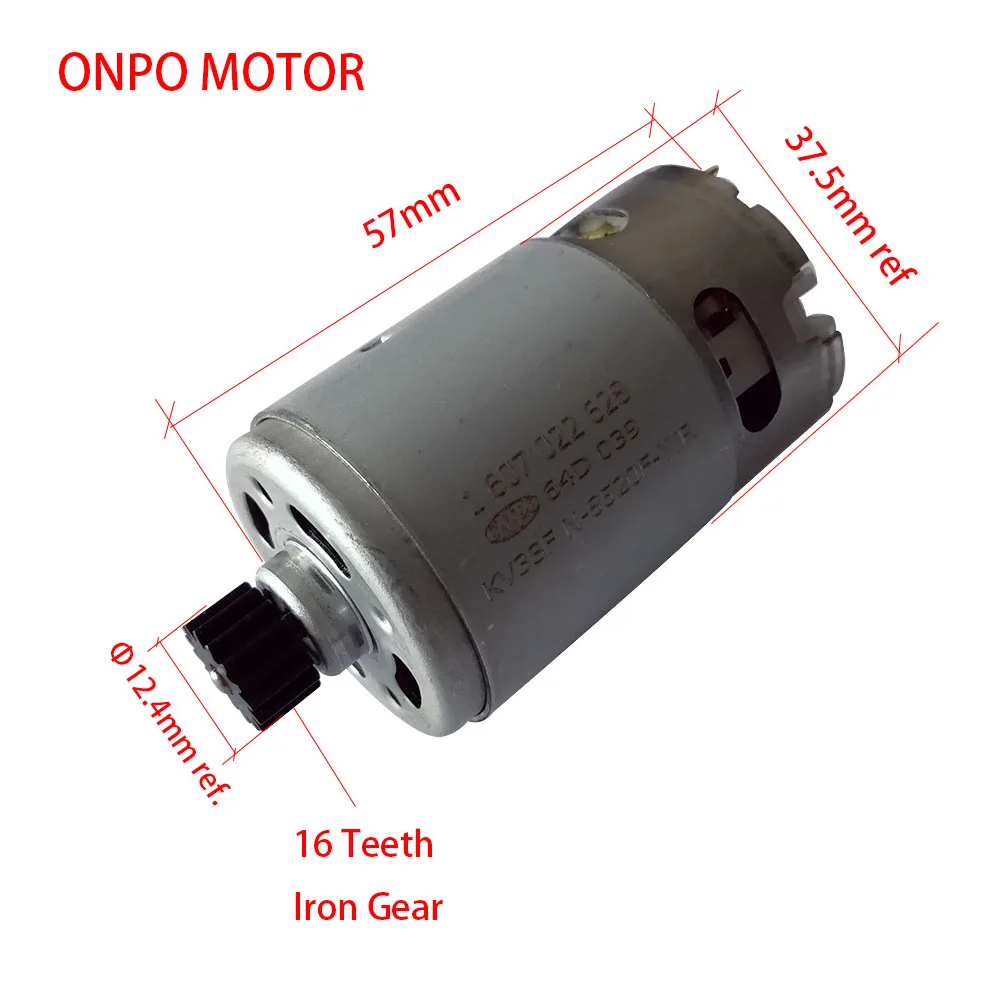 ONPO 14 4 в 16 зубьев 1060940 микро двигатель постоянного тока используется для ремонта