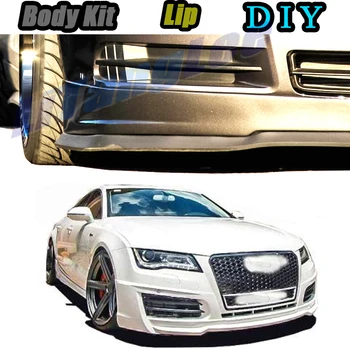 

Car Bumper Lip Front Spoiler Skirt Deflector For Audi A7 S7 RS7 4G8 4K8 2010~2020 Tune Car Modification Modified Body Kit Lips