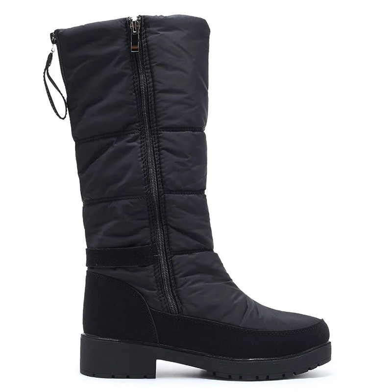 Skup GOGC buty damskie średnio wysokie buty z cholewami buty zimowe damskie buty śnieżne buty kobieta buty zimowe buty zimowe damskie wodoodporne G9939