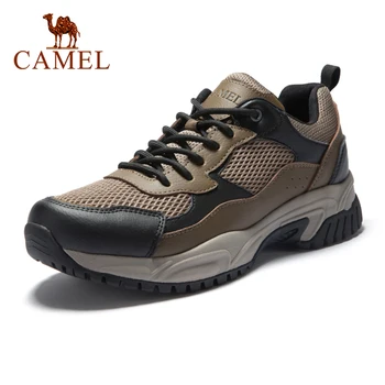 

CAMEL Outdoor Shoes Men Fashion Wear-resisting Breathable Mesh Non-slip Shoes Casual Sports Shoes Hiking Shoes Male Travel Shoes