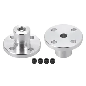 

uxcell 2PCS 4mm Inner Dia H13*D10 Rigid Flange Coupling Motor Guide Shaft Coupler Motor Connector for DIY Parts