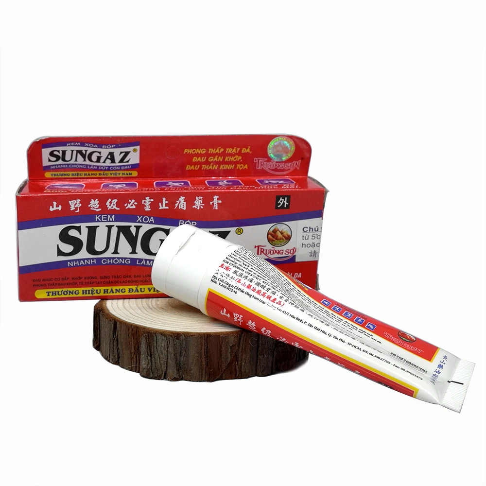Vietnam Sungaz Sprain для плеч, шеи, головы, живота, талии, рук и ног боли. Расслабьте все тело 30 г/шт