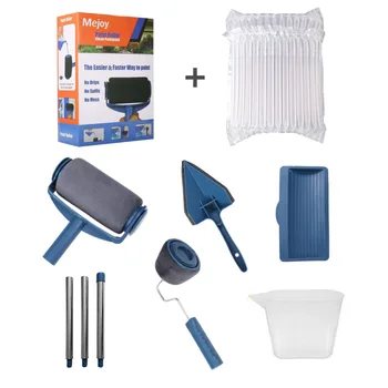 

5/8pcs Set Multifunction DIY Paint Roller Brush Handle Tool Home Office Room Wall Roll Paint Brush Kits Home Painting Deco Tools