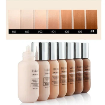 

Matte Skin Foundation Full Coverage Long Lasting Light Face Makeup Cosmetic for Women MH88