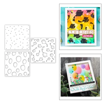

2020 Hot New Rectangle Framelits Debossing Background Metal Cutting Dies Foil and Crafts Scrapbooking For Card Making no stamps