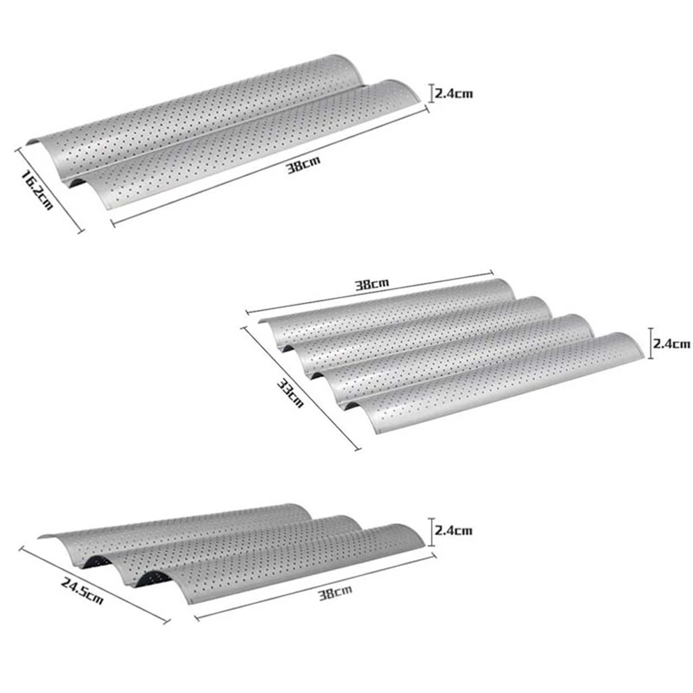 French-Bread-Baking-Mold-Bread-Wave-Baking-Tray-Practical-Cake-Baguette-Mold-Pans-2-3-4 (5)