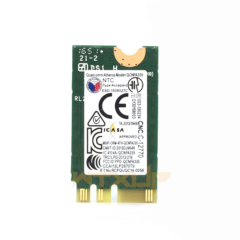 Atheros AR9565 NFA335 Wi Fi адаптер BT 4,0 NGFF WLAN wifi Беспроводная Bluetooth 4,0 сетевая карта