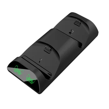 

for Ps4 /Pro/Slim Wireless Controller Charger Mini USB Port Charging Dock Station with Red Green LED Indicator Light