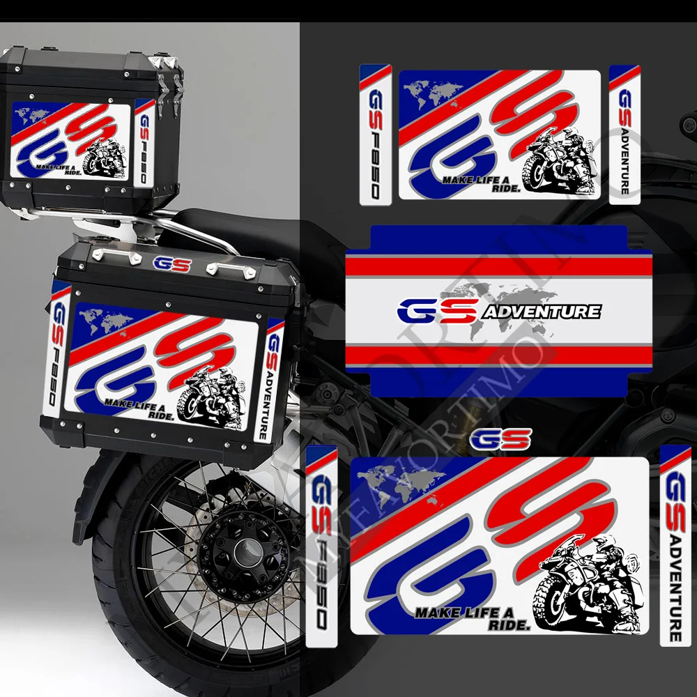 2021 Per Bmw F850Gs F 850 Gs Gsa Adesivi Decal Bauletti Bauletto Bauletto Bauletto Alluminio Avventura 2019 2020 2020