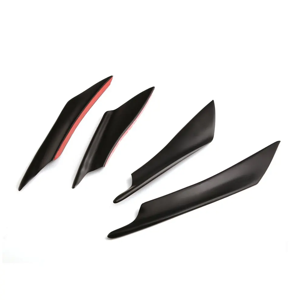 4 шт. универсальные автомобильные тюнинговые молдинги воздушный нож передний бампер угловая защита качественные автомобильные аксессуары для грузовиков