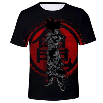 

New Hot Dragon Ball Z Goku Black Vegeta 3D T-shirt Men 2019 Summer Anime T shirt O-Neck Tshirt Casual Brand Dragonball Tops Tee