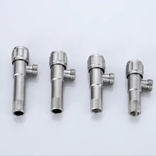 Смеситель для душа с длинными угловой клапан SUS 304 угловой клапан для воды 2-ходовой клапан переключатель туалет клапан Управление Ванная комната Кухня аксессуары