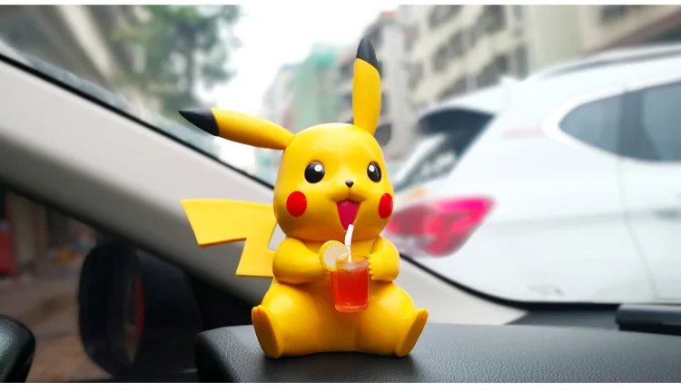 TAKARA TOMYMagic Baby picachu pet эльф карманный монстр игрушка кукла украшение автомобиля мультфильм автомобиль аксессуары для интерьера