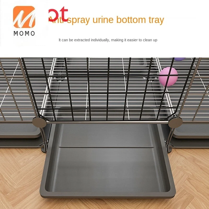 Luxury Rabbit Cage Anti-Spray Urine Household Double-Layer Rabbit Squirrel Supplies Extra Large Nest Indoor Luxury Villa