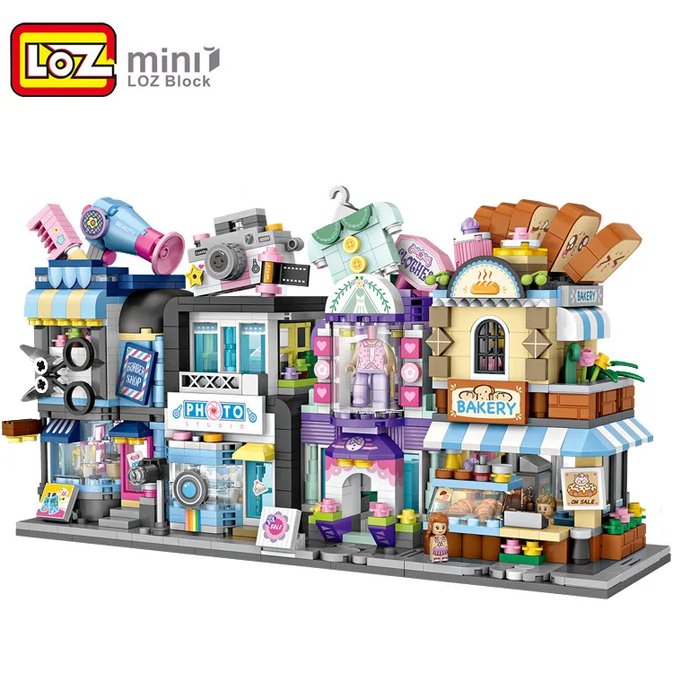 LOZ Street Mini Wedding Dress Shop Kids Puzzle Mini Block Brick Toy w//Box