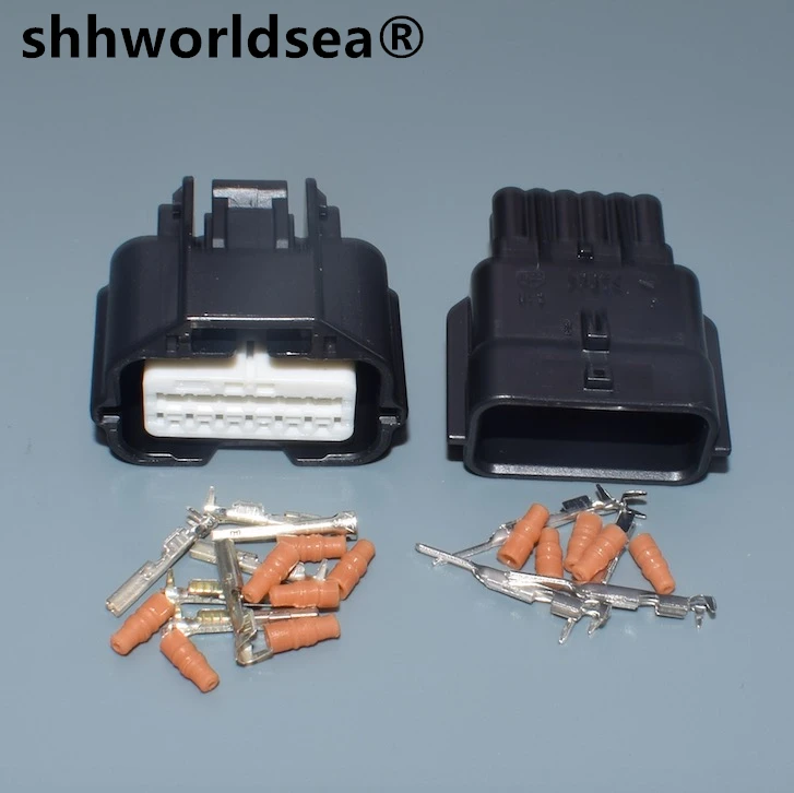 Shhworldsea 12 Pin 0 6 мм 7282-8854-30 7283-8854-30 автомобильный воздушный поток водонепроницаемый