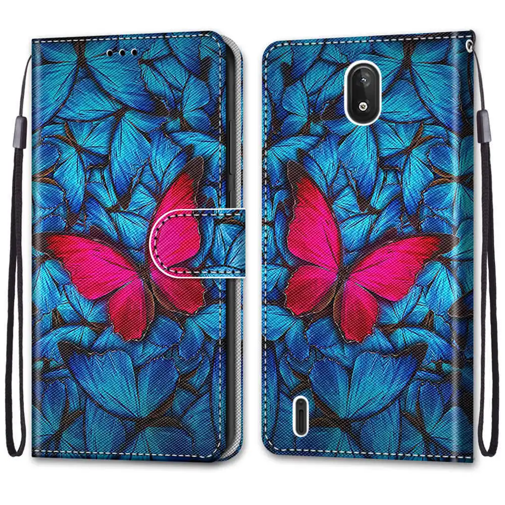 诺基亚 C2 #B14蓝底大红蝶 -1.jpg_.webp