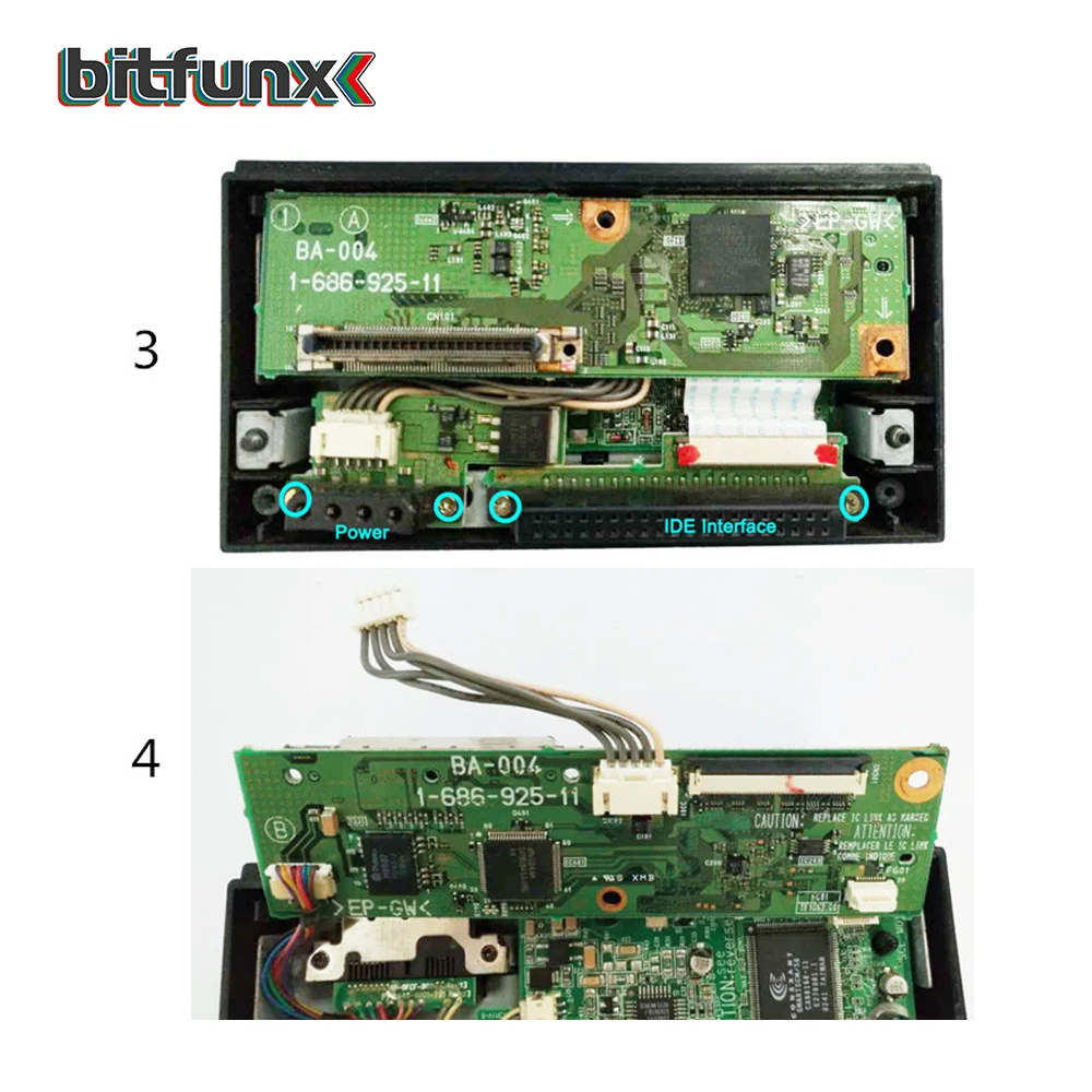 Placa de Atualização para Sony Adaptador de Rede Bitfunx Sata Adaptador Playstation Ps2 Ide Original 2 - Image 4