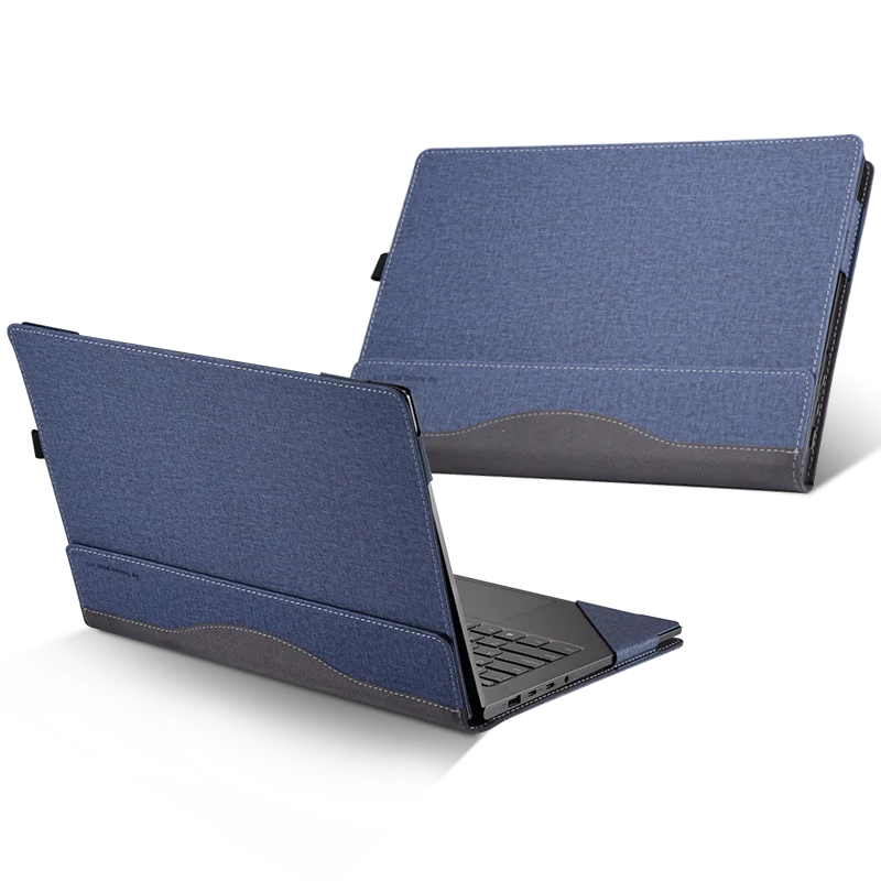 Custodia Per Laptop Per Hp Spectre X360 Convertibile 15.6 Pollici Fodera Manica Patchwork Custodia Protettiva In Pelle Pu Per 2020 Hp 15-Eb Serie