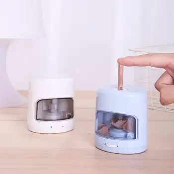 

Automatic Electric Pencil Sharpener ABS Student Stationery Mechanical Mechanical Office School Supplies Blue White Colors