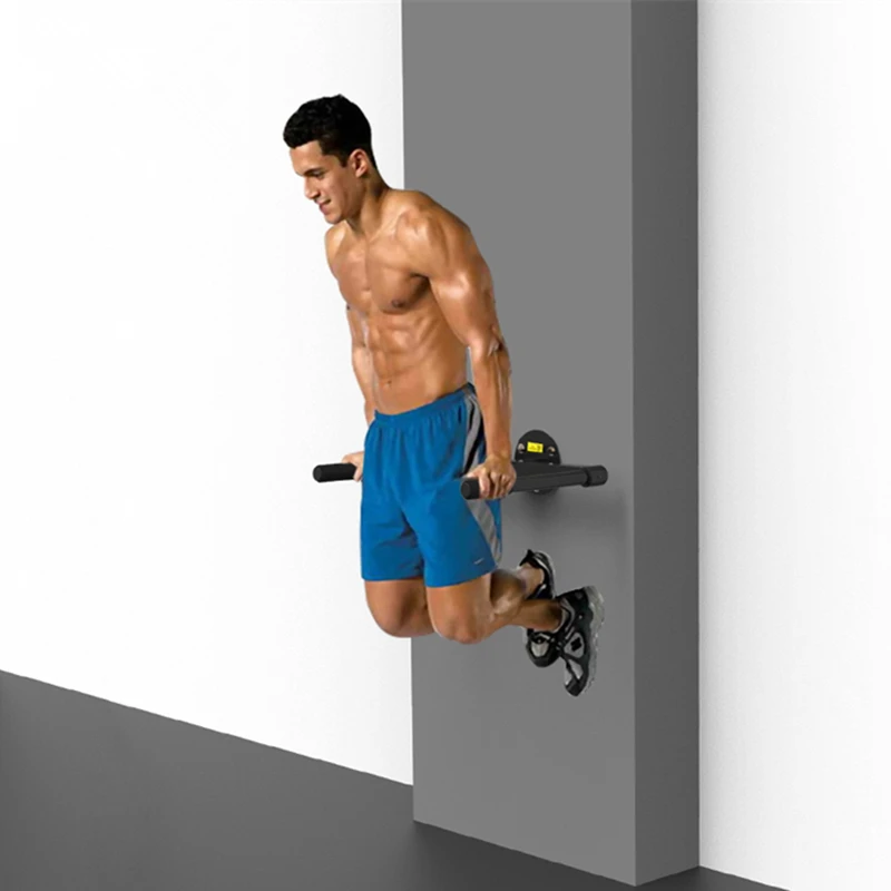 Home Gym Dip Parallel Bars Heavy Duty Dipping Stands Fitness Pull Up Bar Arm Tricep Dip Workouts Bar Strength Training Equipment