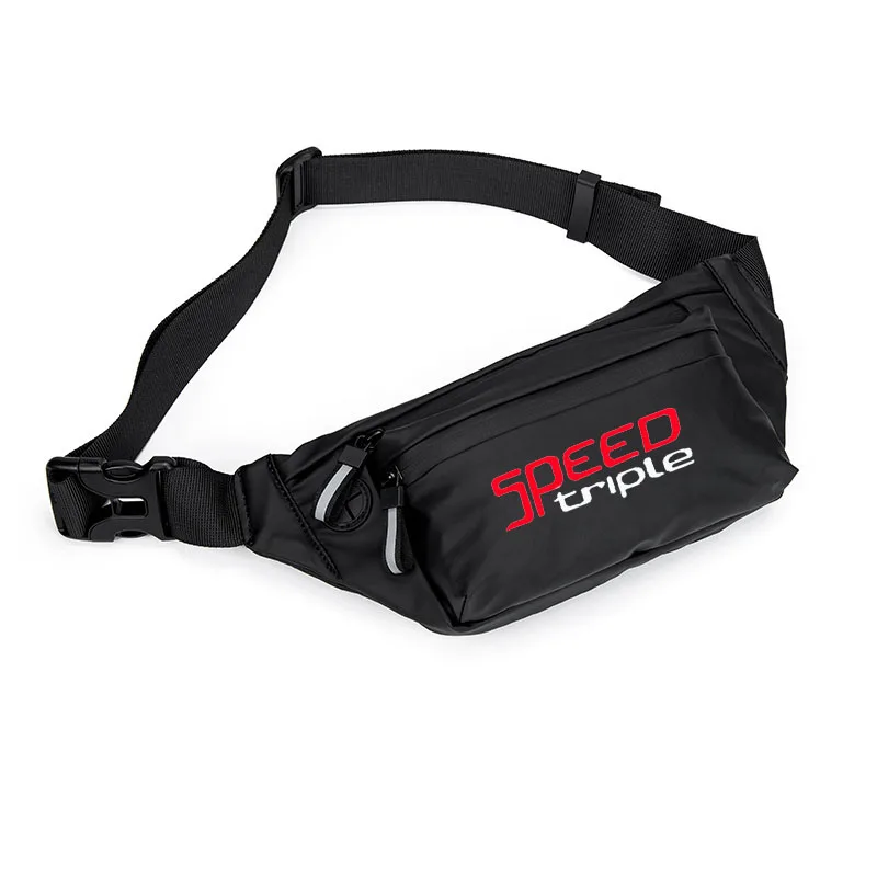 For Triumph SPEED TRIPLE LOGO Men Waist Pack Belt Hip Bum Slant back bag Chest Bag Male Motorcycle Riding Antitheft Purse | Автомобили и