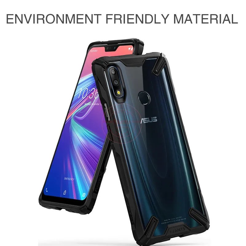 Чехол для телефона Rzants для Asus ZenFone Max Pro M2, прозрачный жесткий чехол для задней панели, противоударный защитный сверхмощный Тонкий чехол для Max Pro M1