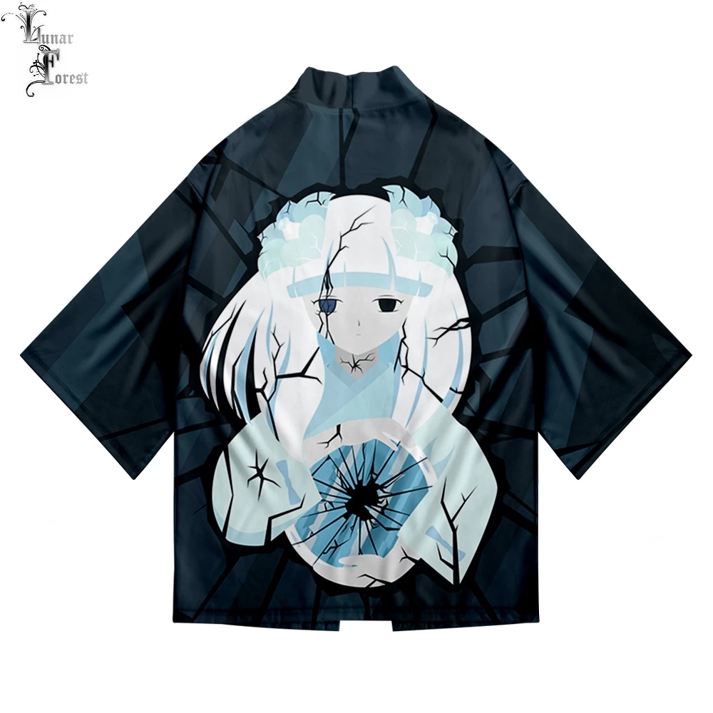 Inuyasha 3D печать японского аниме кимоно хаори юката Косплей женщин/мужчин мода лето Повседневная крутая короткий рукав