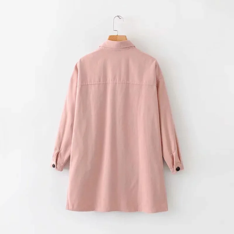 AliExpress, западный стиль, осень и зима, женское платье, однобортное, вельветовое, свободное, с длинным рукавом, пальто для женщин