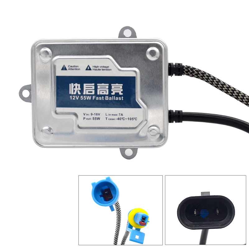 HIDLT AC 55 Вт Быстрый старт Cn light H1 H7 H11 HB3 HB4 D2H HID ксеноновая фасветильник комплект