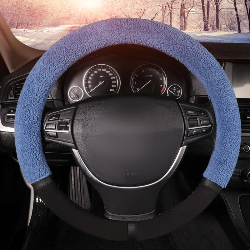 PU Leather Cute Car Steering Wheel Cover for Girls Car Accessories Women -  China Car Steering Wheel Cover, Auto Spare Part