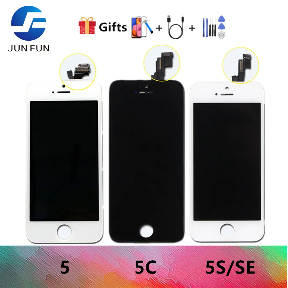 

20Pcs/lot Tianma Quality AAA+ Lcd Display For Iphone 5 5S 5C ES LCD Display+Touch Screen Digitizer Assembly