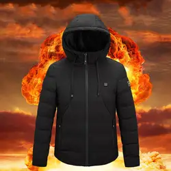 Heating Jacket Clothing Three-Speed Electric USB Cotton Heating Jacket Clothes Charging Heating Outdoor Warm Jacket Super Size