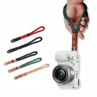 Cinturino sportivo intrecciato in Nylon fatto a mano con cinturino da polso per fotocamera digitale in Nylon per Canon Sony Leica cintura per fotocamera reflex digitale