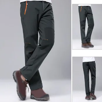 

Men Women Winter Ski Pants Waterproof Windproof Warm Padded Trousers Outdoor