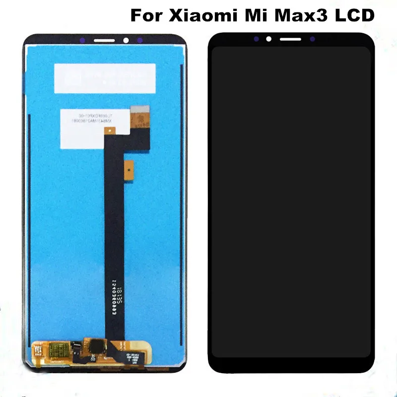 

100% Test 6.9"For Xiaomi Mi Max 3 LCD Display Touch Panel Screen Digitizer Assembly Replacement Parts For Mi Max3 LCD