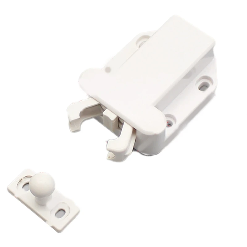 Invisible Furniture Lock Cabinet Touch Latch with Mute Pop-up Function Push to Open Catch Lock for Cupboard Wardrobe magnetic cabinet catches,magnetic cabinet latches,cabinet door latch