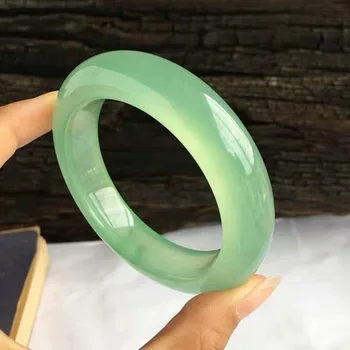 

Natural Burmese Jadeite 54-64mm Ice Bracelet Elegant Princess Jewelry Send Mom to Girlfriend
