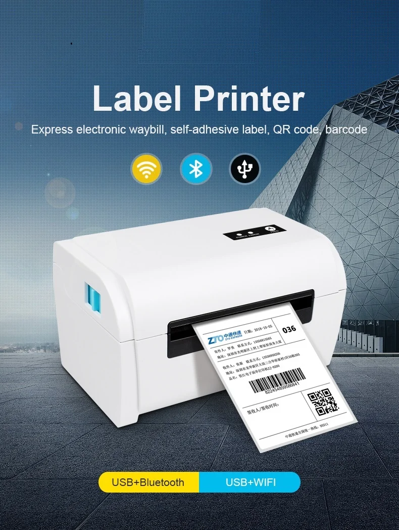 Тепловой штрих-код этикетки bluetooth принтер стикер термопринтер машина Принтер использовать для Ebay Amazon shopee