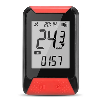 

Smart Bike Computer GPS Cycling Computer Bike Wireless Digital Speedometer Auto Backlight IPX7 Accurate Bike Computer Odometer